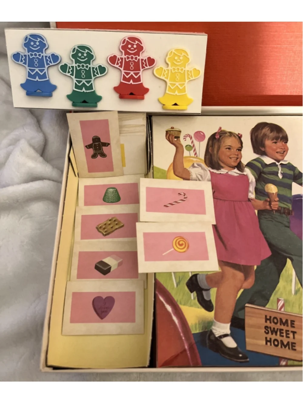 VINTAGE Candy Land 1978 COMPLETE Children's Board Game Milton Bradley 4700 USA